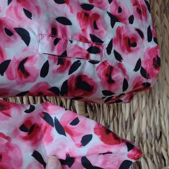 Kate Spade kids rain jacket with flowers size 3T - Picture 4 of 11